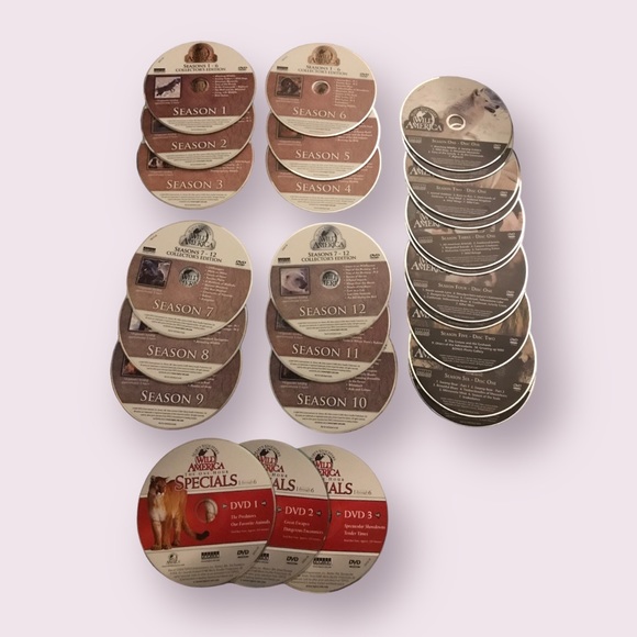 26-Disc Wild America Seasons 1-12 & Specials DVD Set Collector’s Edition - Picture 1 of 9